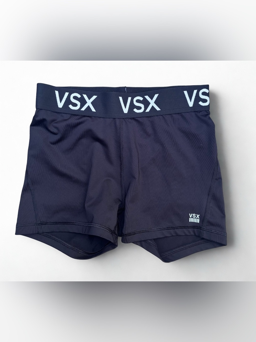 Victoria’s Secret VSX spandex biker shorts 3” inseam GUC black compression sz XS